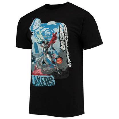 Los Angeles Lakers NBA x McFlyy Identify Artist Series T-Shirt - Black sale