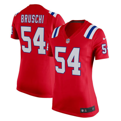 Tedy Bruschi New England Patriots Women's Retired Game Jersey - Red | Nike sale