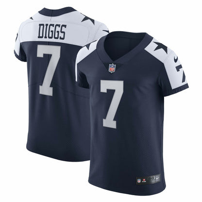 Trevon Diggs Dallas Cowboys Alternate Vapor Elite Jersey - Navy | Nike outlet