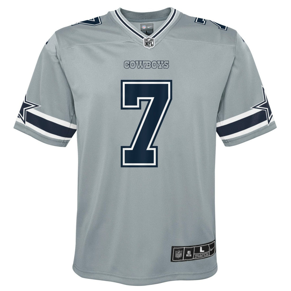 Trevon Diggs Dallas Cowboys Youth Inverted Game Jersey - Silver | Nike outlet