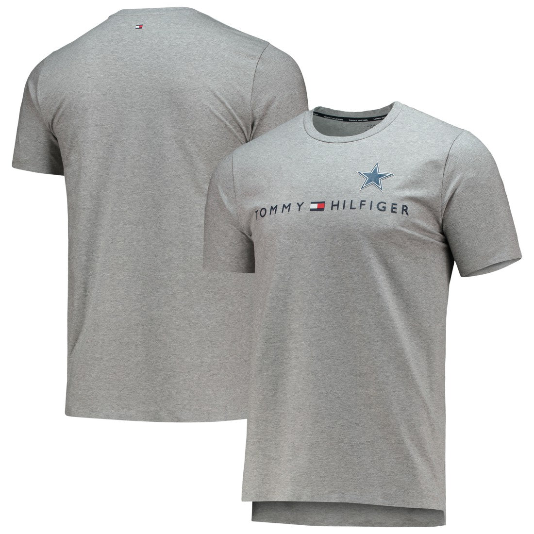 Dallas Cowboys Tommy Hilfiger Graphic T-Shirt - Gray discount