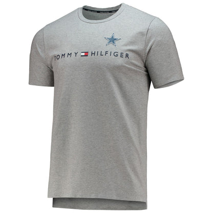 Dallas Cowboys Tommy Hilfiger Graphic T-Shirt - Gray discount