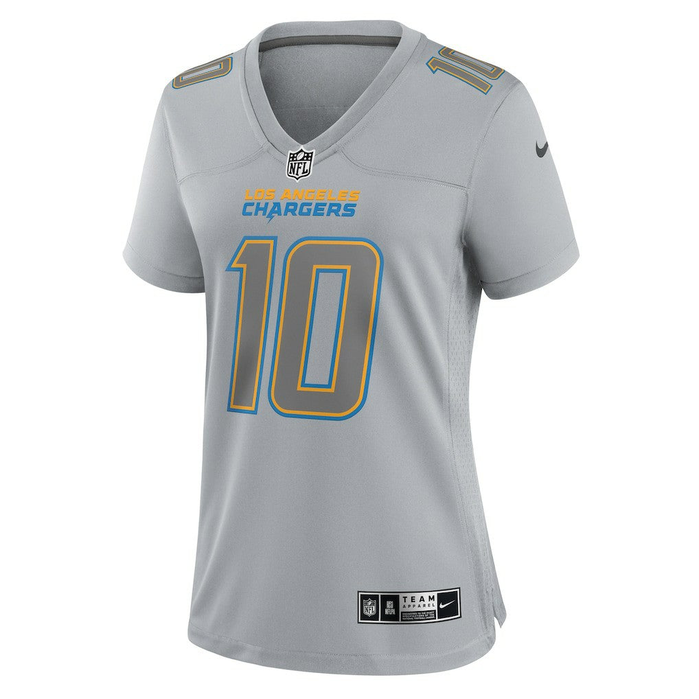 Justin Herbert Los Angeles Chargers Women's Atmosphere Fashion Game Jersey - Gray | Nike online