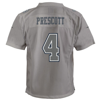 Dak Prescott Dallas Cowboys Youth Atmosphere Game Jersey - Gray | Nike cheap