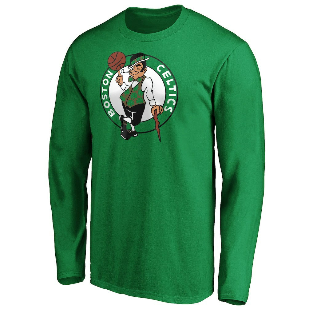 Jaylen Brown Boston Celtics Playmaker Name & Number Long Sleeve T-Shirt - Kelly Green shop