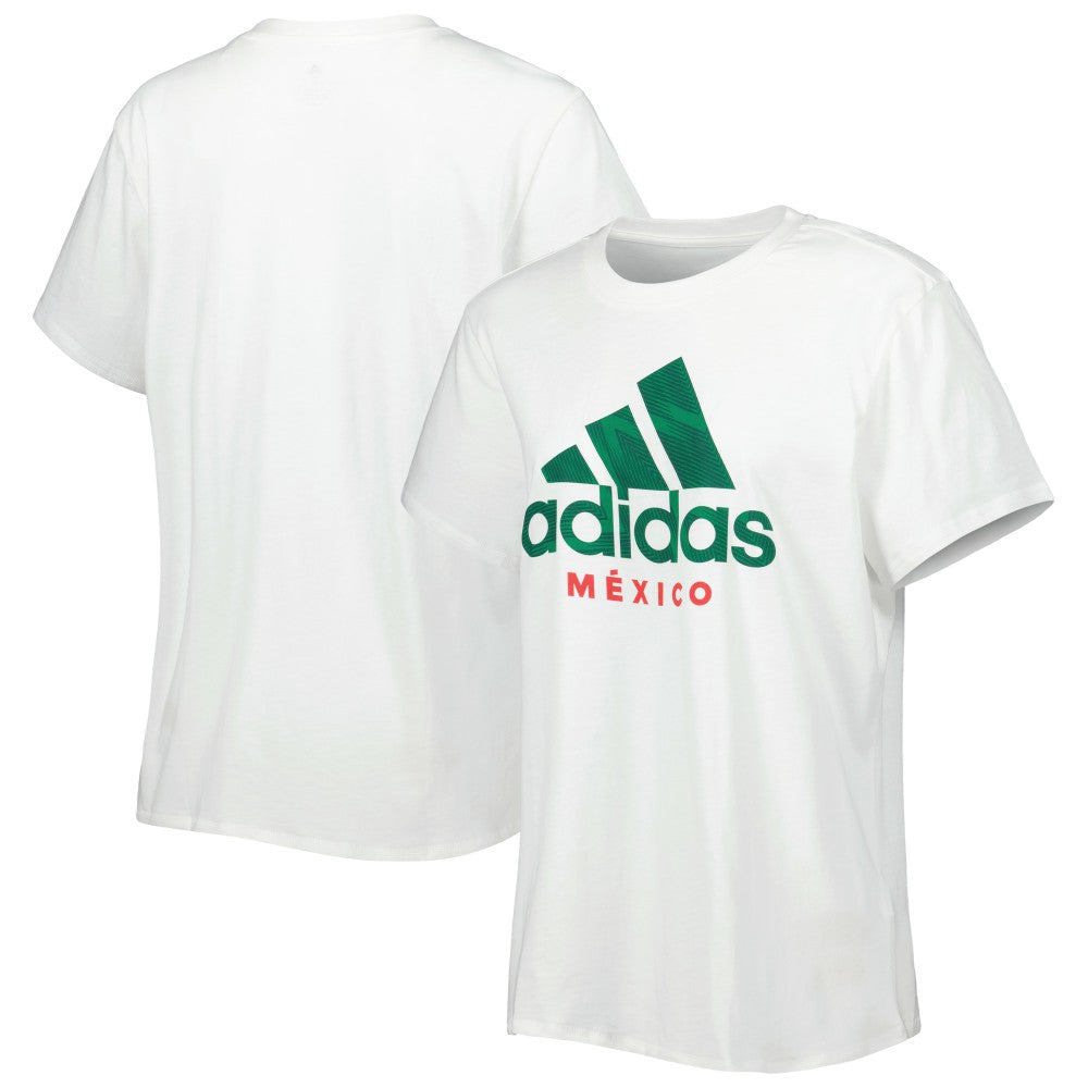 Mexico National Team Women's DNA T-Shirt - White | Adidas cheap