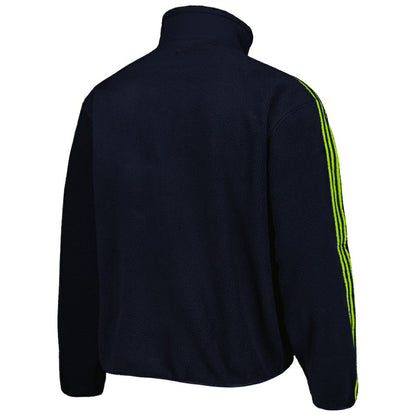 Manchester United Lifestyler Fleece Full-Zip Jacket - Navy | Adidas shop