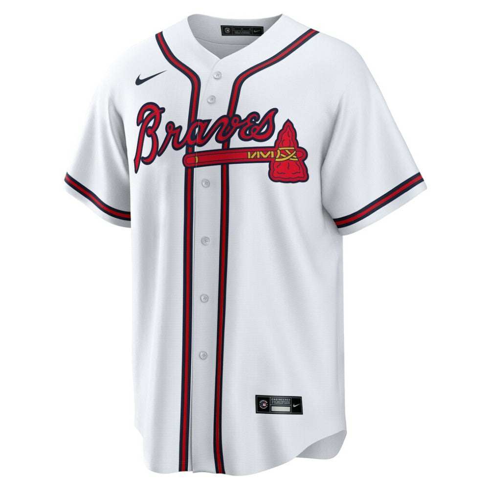 Austin Riley Atlanta Braves Home Replica Player Jersey - White | Nike