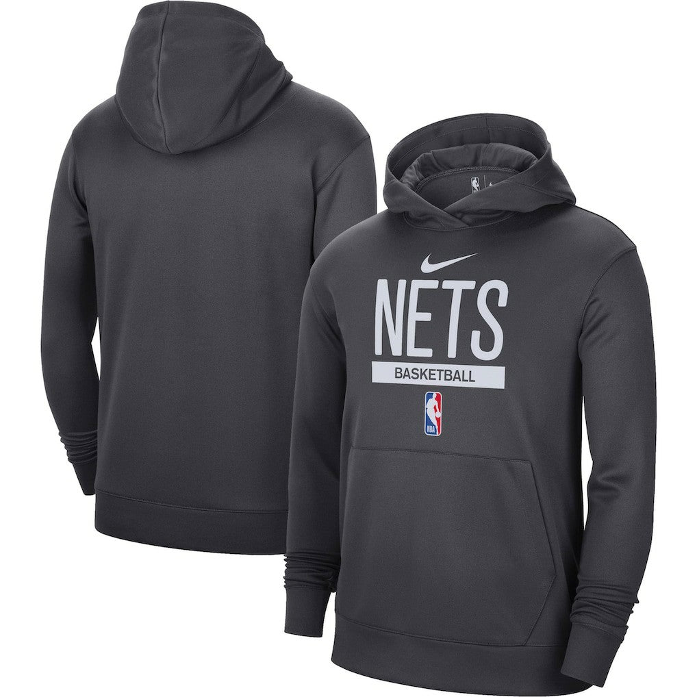 Brooklyn Nets 2022/23 Spotlight On-Court Practice Performance Pullover Hoodie - Anthracite | Nike cheap
