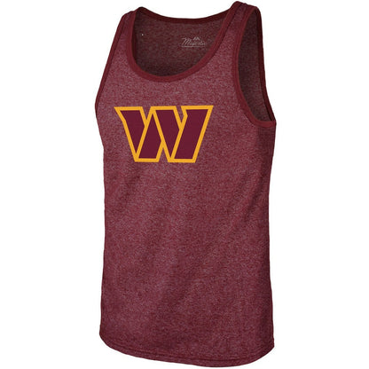 Terry McLaurin Washington Commanders Majestic Threads Player Name & Number Tank Top - Heathered Burgundy outlet