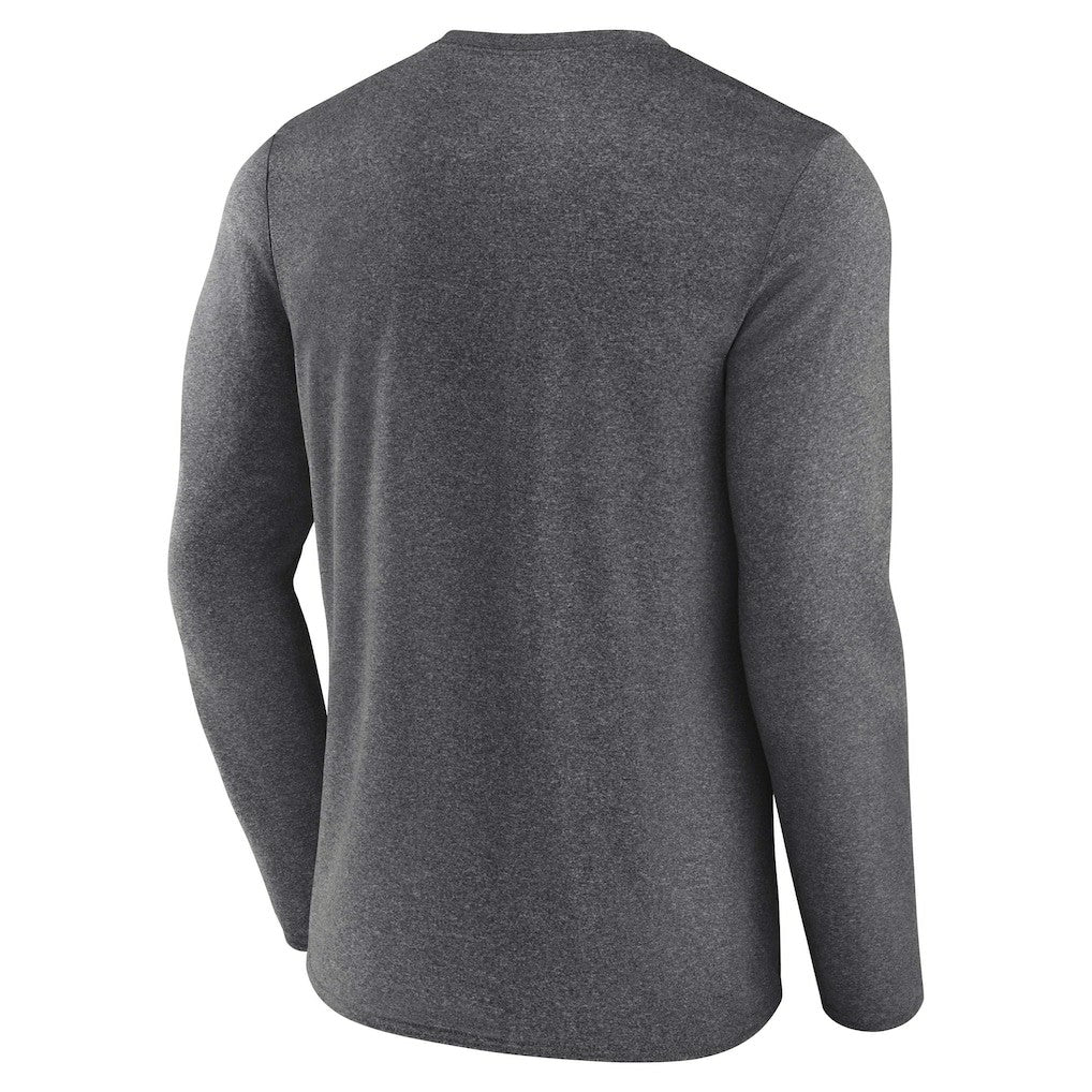 Brooklyn Nets Where Legends Play Iconic Practice Long Sleeve T-Shirt - Heathered Charcoal | Fanatics outlet