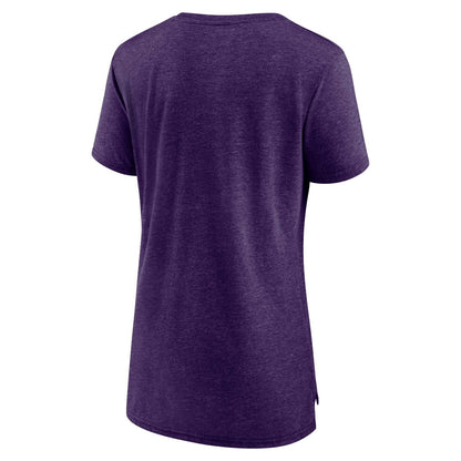 Los Angeles Lakers Women's True Classics Tri-Blend T-Shirt - Heathered Purple | Fanatics online