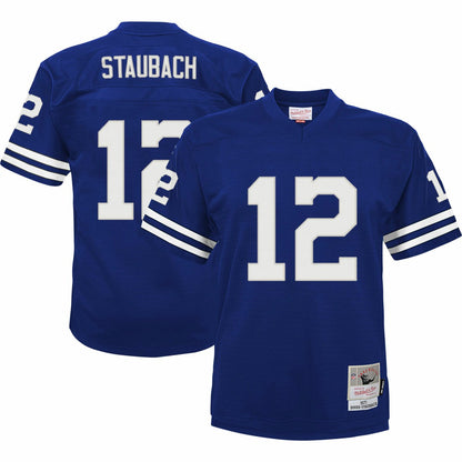 Roger Staubach Dallas Cowboys Youth Retired Player Legacy Jersey - Royal for sale