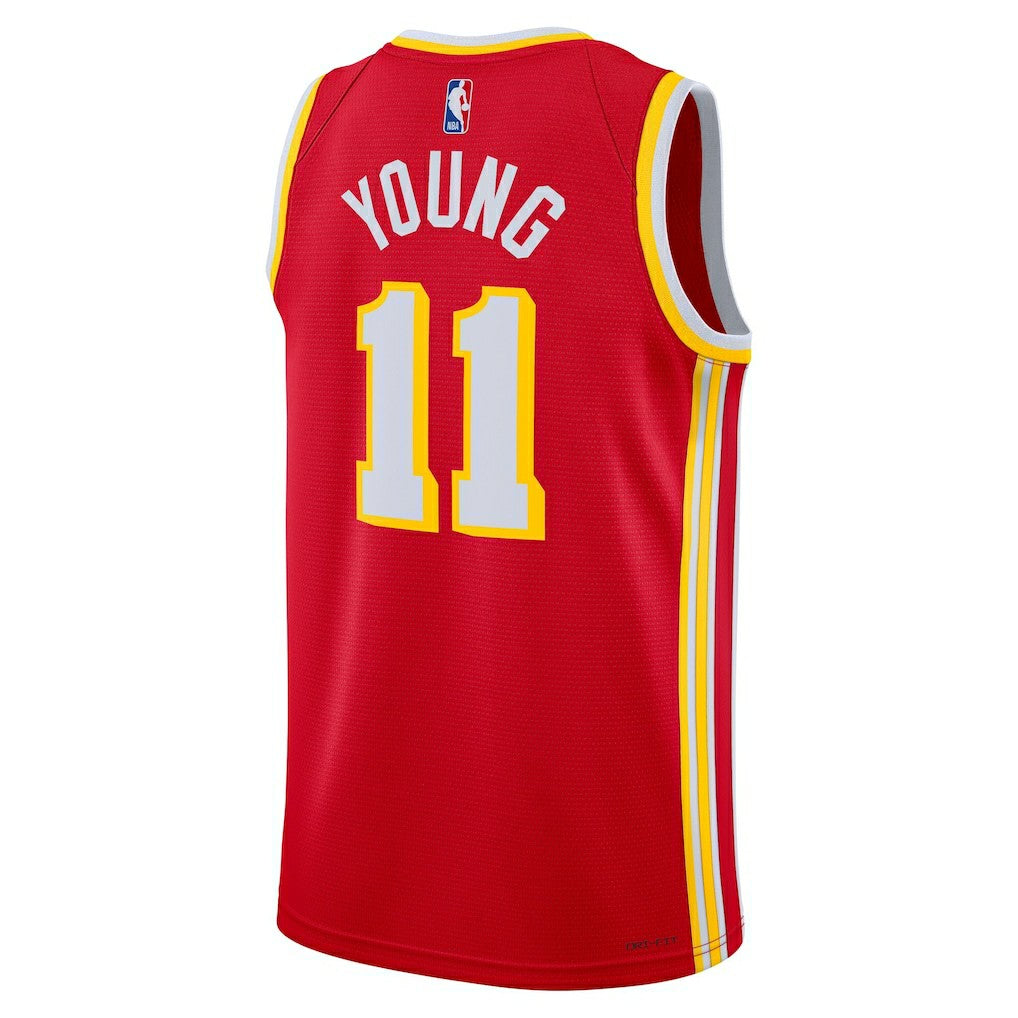 Trae Young Atlanta Hawks Unisex Swingman Jersey - Icon Edition - Red | Nike outlet