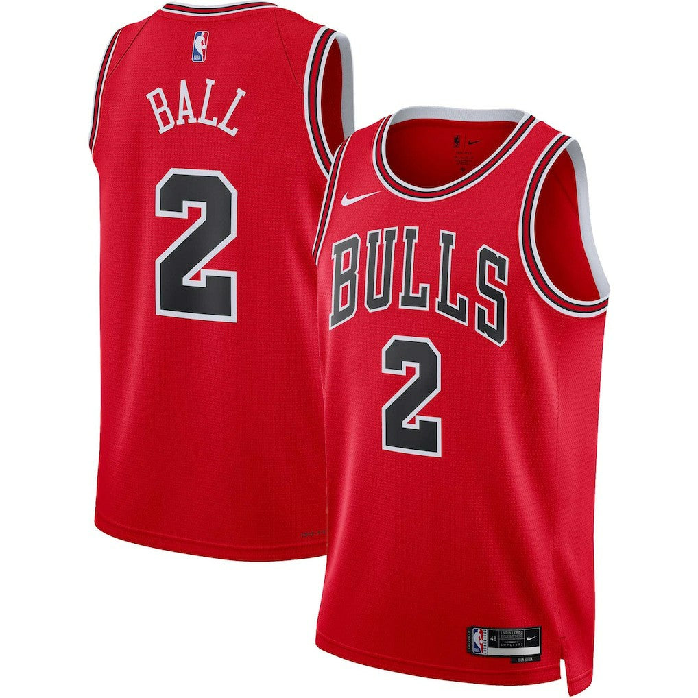 Lonzo Ball Chicago Bulls Unisex Swingman Jersey sale - Icon Editi- Red | Nike shop