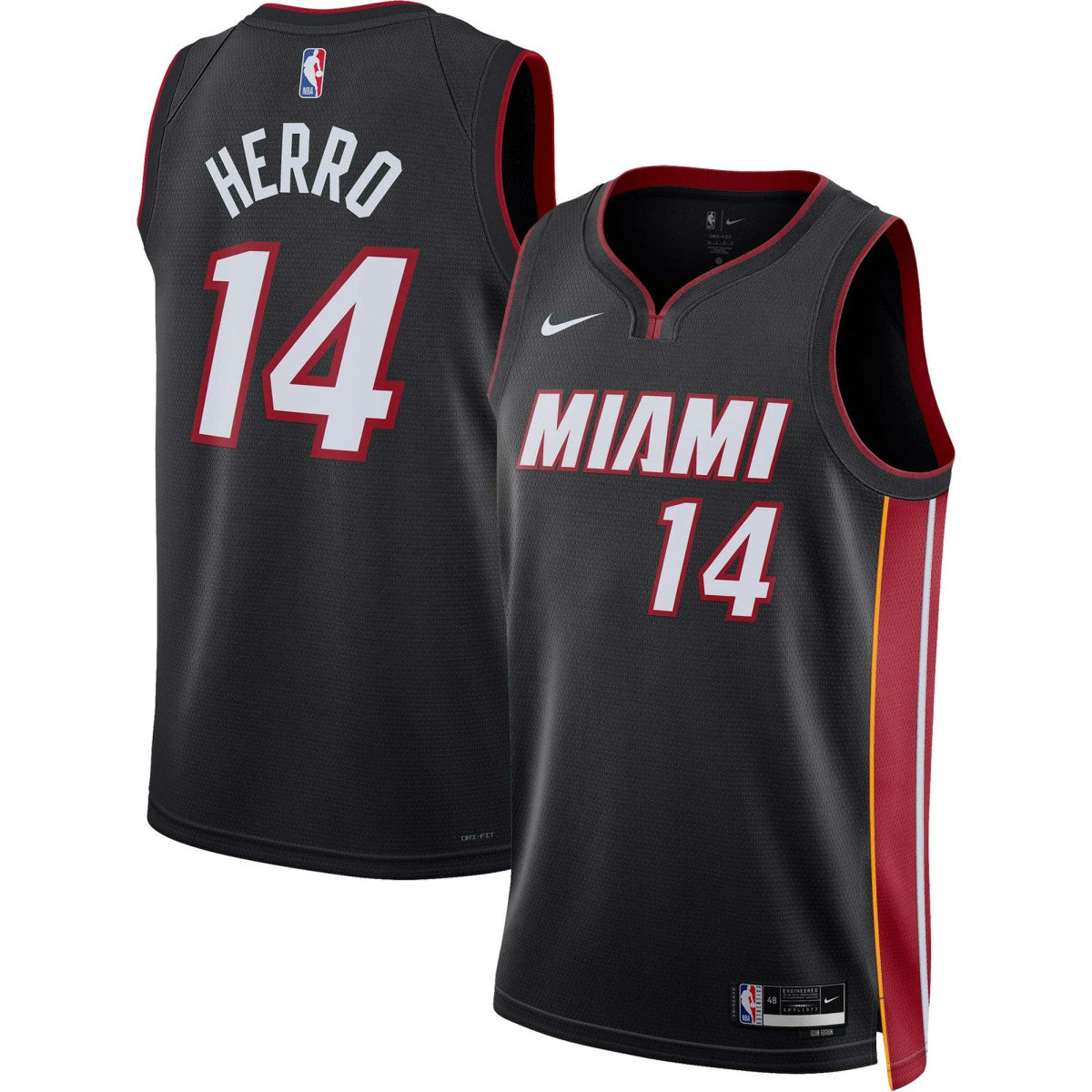 Tyler Herro Miami Heat Unisex Swingman Jersey - Icon Edition - Black | Nike sale