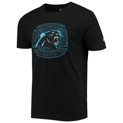 Carolina Panthers New Era Stadium T-Shirt - Black online