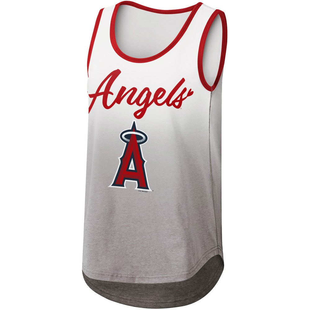 Los Angeles Angels G-III 4Her by Carl Banks Women's Logo Opening Day Tank Top - White
