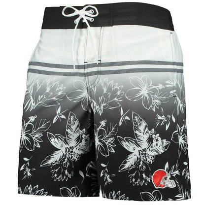 Cleveland Browns G-III Sports by Carl Banks Island Volley Swim Shorts - Black online