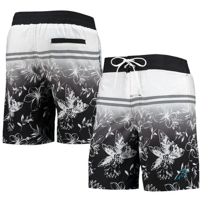 Carolina Panthers G-III Sports by Carl Banks Island Volley Swim Shorts - Black for sale