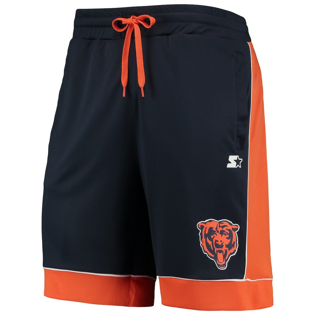 Chicago Bears Starter Fan Favorite Fashion Shorts - Navy/Orange discount