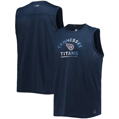 Tennessee Titans MSX by Michael Strahan Rebound Tank Top - Navy on sale