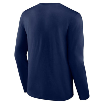 Denver Nuggets Tip-Off Long Sleeve T-Shirt sale - Navy discount
