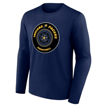 Indiana Pacers Tip-Off Long Sleeve T-Shirt - Navy on sale