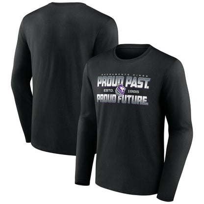 Sacramento Kings Tip-Off Long Sleeve T-Shirt - Black for sale
