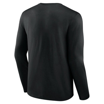 Toronto Raptors Tip-Off Long Sleeve T-Shirt - Black discount