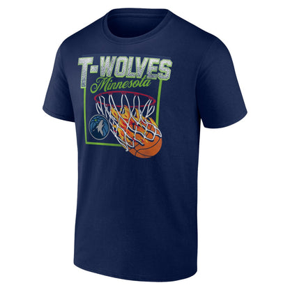 Minnesota Timberwolves Alley Oop T-Shirt - Navy for sale