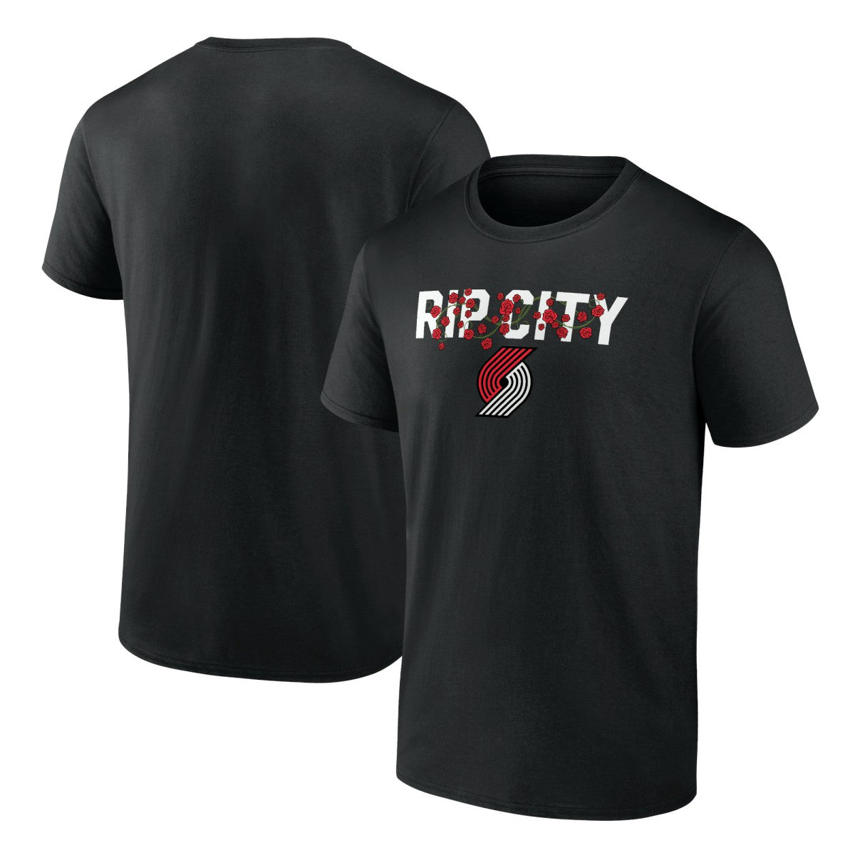 Portland Trail Blazers Tip-Off T-Shirt - Black outlet