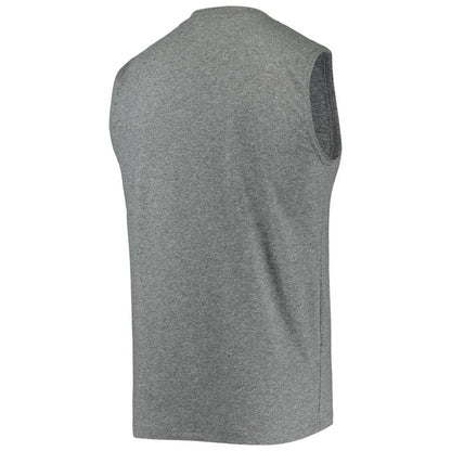 Chicago White Sox Muscle Tank Top - Heathered Gray | New Era