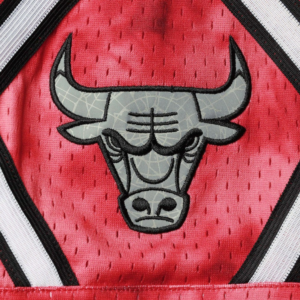 Chicago Bulls Hardwood Classics 1997 Galaxy Swingman Shorts - Red | Mitchell & Ness outlet