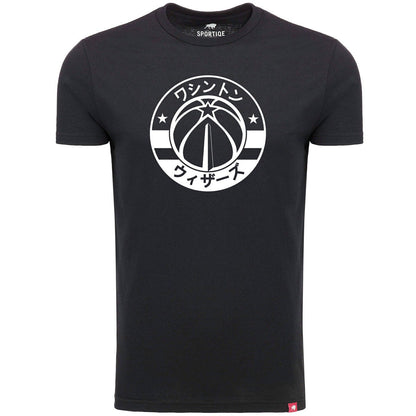 Washington Wizards Sportiqe Japanese Language Comfy Tri-Blend T-Shirt - Black online