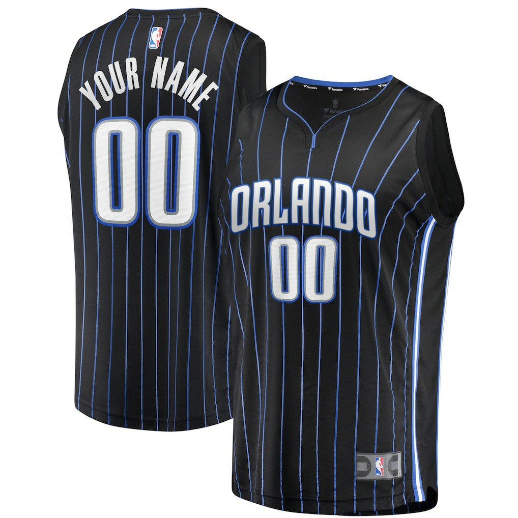 Orlando Magic Youth Fast Break Replica Custom Jersey Black - Icon Edition | Fanatics on sale