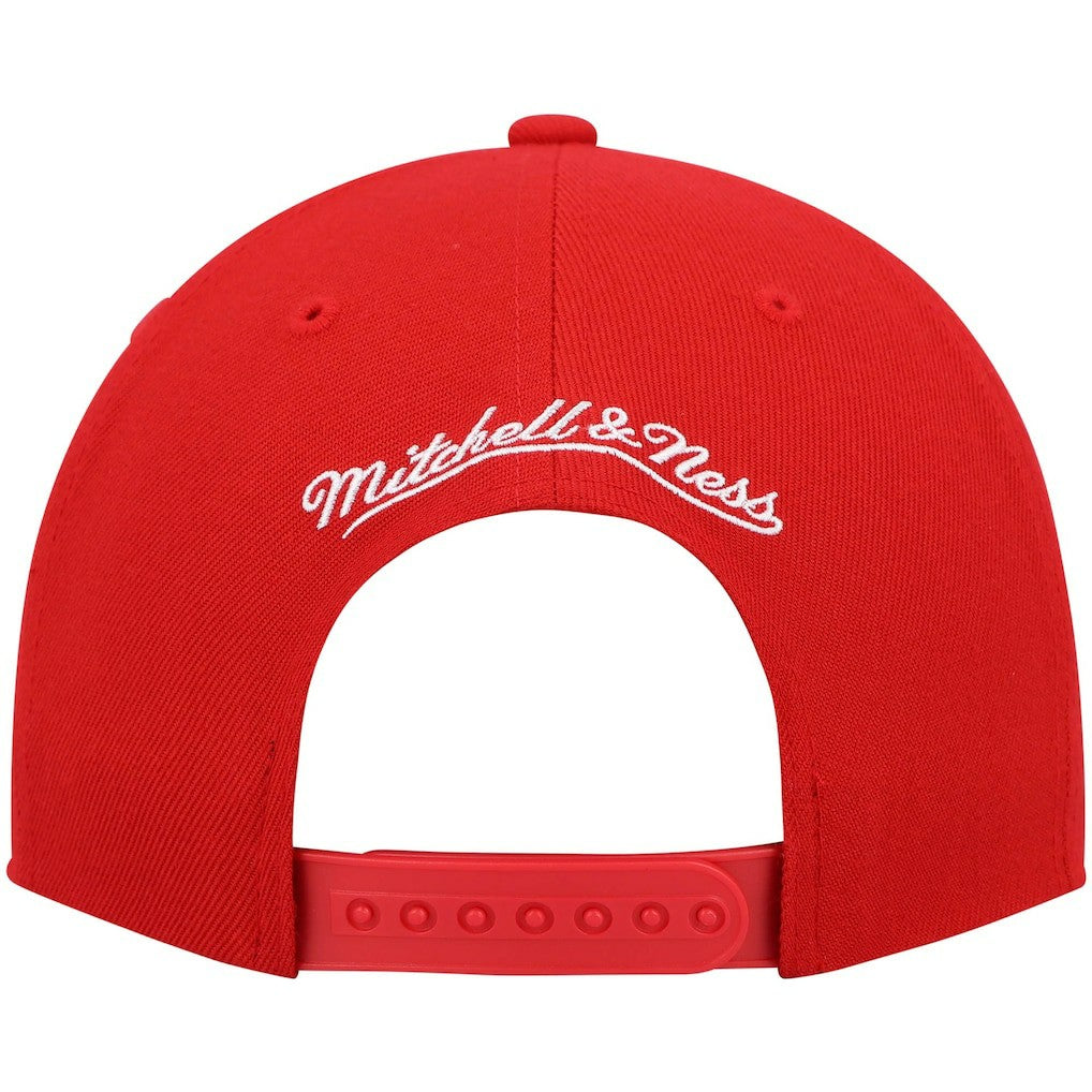 Chicago Bulls Hardwood Classics Team Ground 2.0 Snapback Hat - Red | Mitchell & Ness sale