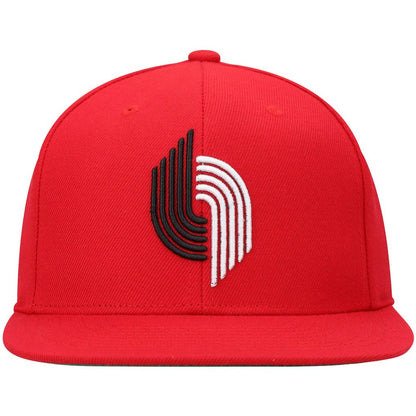 Portland Trail Blazers Hardwood Classics Team Ground 2.0 Snapback Hat sale - Red | Mitchell & Ness on sale