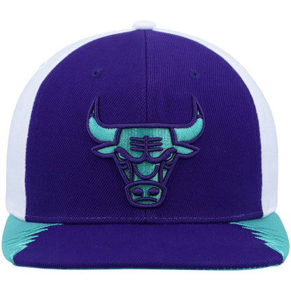 Chicago Bulls Day 5 Snapback Hat - Purple | Mitchell & Ness outlet