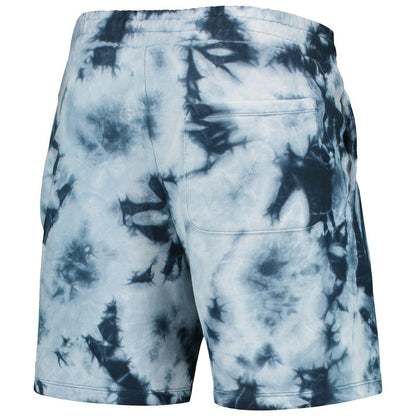 Brooklyn Nets Fleece Tie-Dye Shorts - Blue | New Era on sale