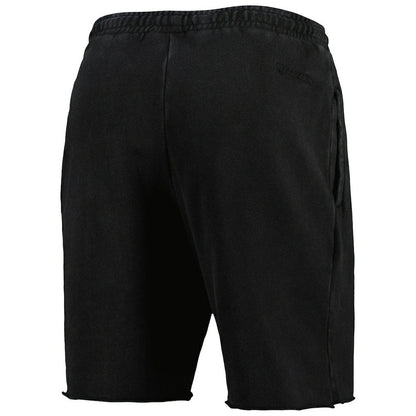 Chicago Bulls French Terry Tonal Fleece Shorts - Black | Mitchell & Ness sale