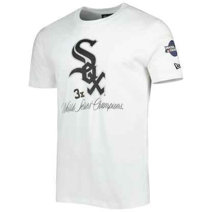 Chicago White Sox Historical Championship T-Shirt - White | New Era