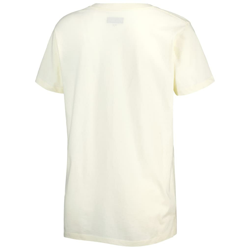 Washington Commanders New Era Women's Chrome Sideline T-Shirt - Cream sale