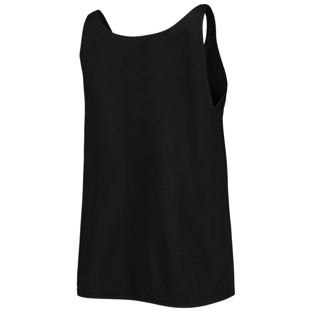 Colorado Rockies Soft as a Grape Women's Slouchy Tank Top - Black
