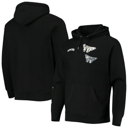 Brooklyn Nets NBA x Sue Tsai Pullover Hoodie - Black shop