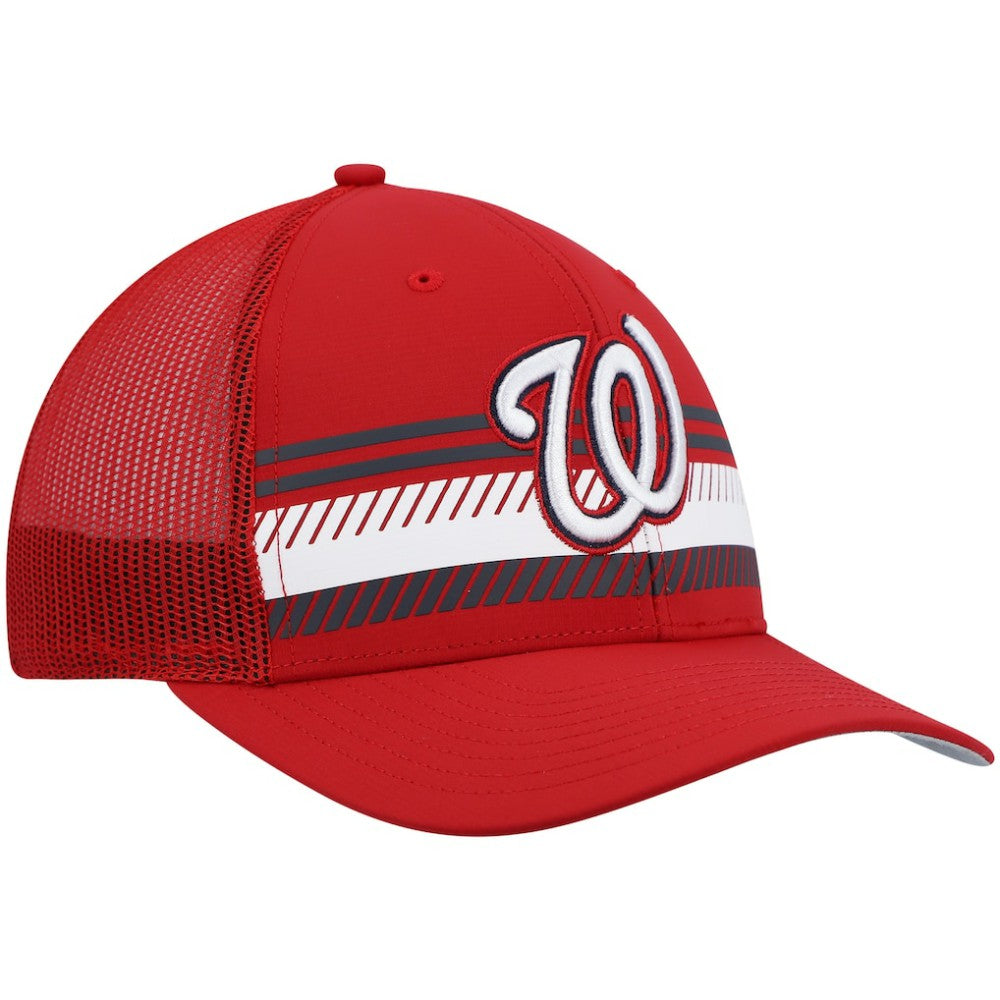 Washington Nationals Cumberland Trucker Snapback Hat - Red | 47 brand