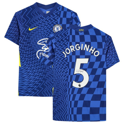 Jorginho Chelsea Autographed 2021-22 Home Jersey | Fanatics for sale
