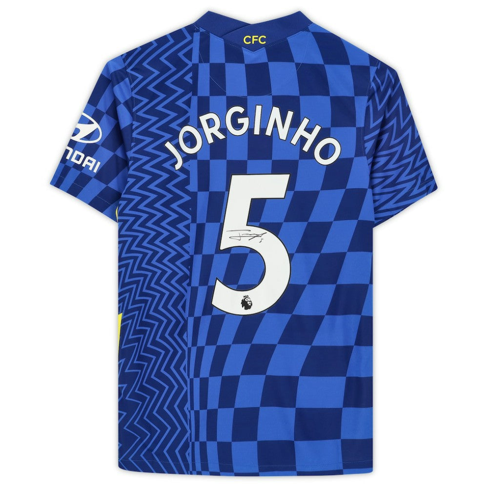 Jorginho Chelsea Autographed 2021-22 Home Jersey | Fanatics for sale