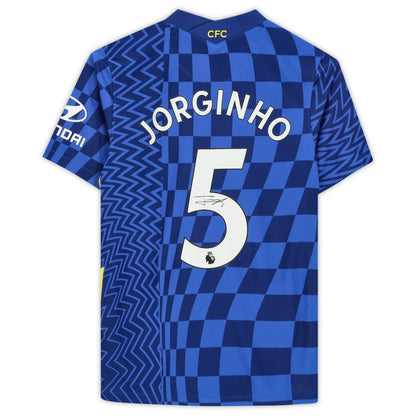 Jorginho Chelsea Autographed 2021-22 Home Jersey | Fanatics for sale