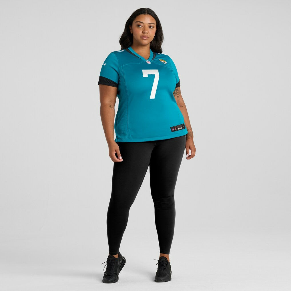 Byron Leftwich Jacksonville Jaguars Women's Retired Player Game Jersey - Teal | Nike sale